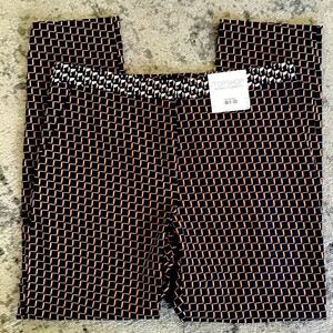 NWT Topshop Pants Cigarette Print Trousers Pants Size 6